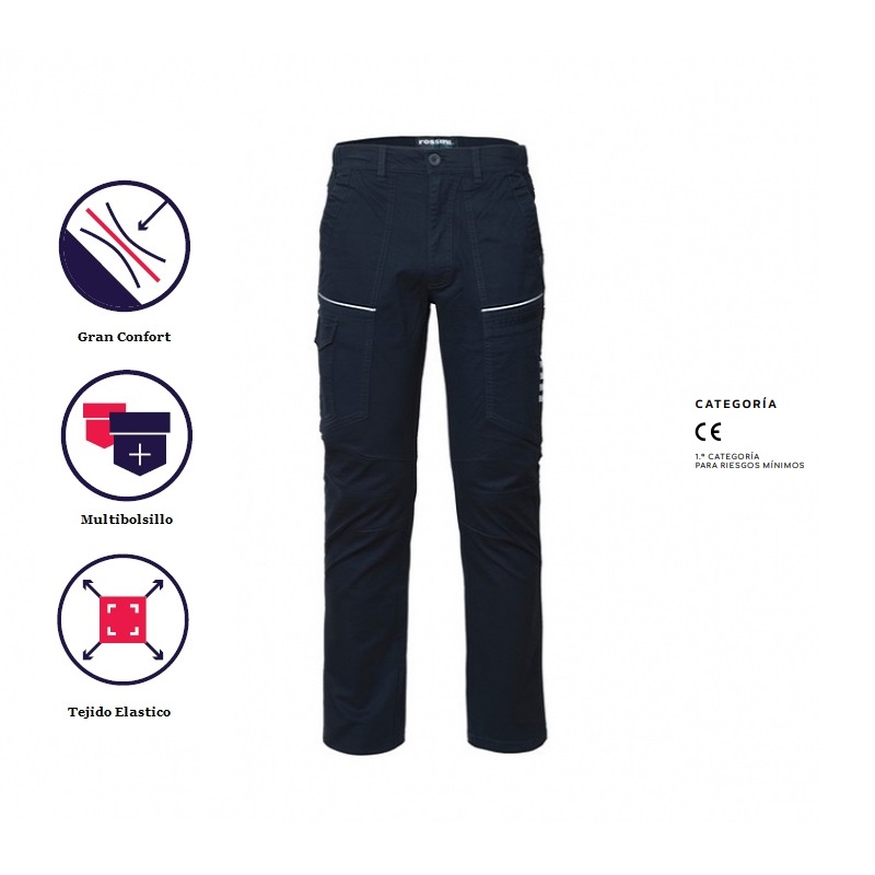 PANTALON SERIOPLUS+ LIGHT AZUL