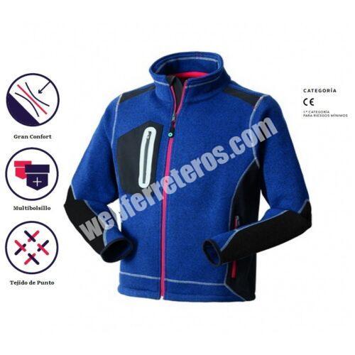 SUDADERA CUELLO ALTO SKILL AZUL MARINO