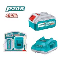 PACK BATERIA 4AH Y CARGADOR 20V TFBCPK1214