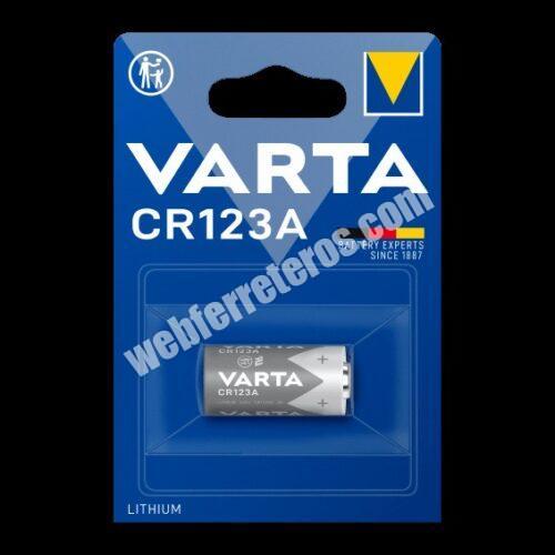 PILA LITIO CR-123A 3V. LITIO