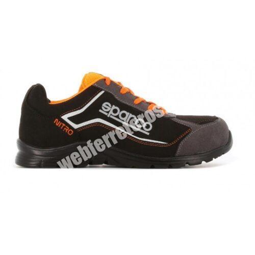 ZAPATO SPARCO NITRO NEGRO/NARANJA