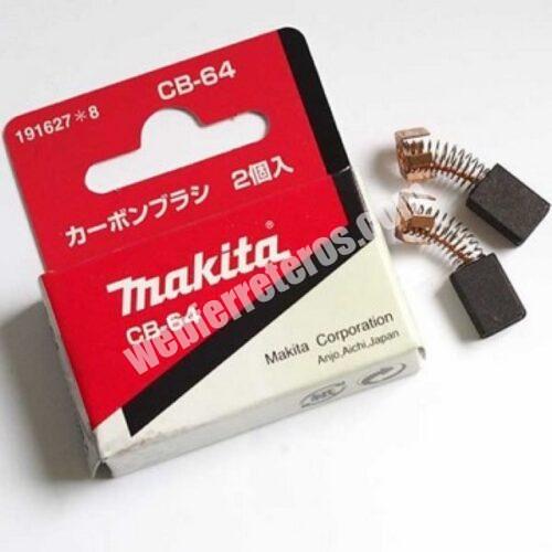 ESCOBILLAS MAKITA CB- 64 (JGO.)