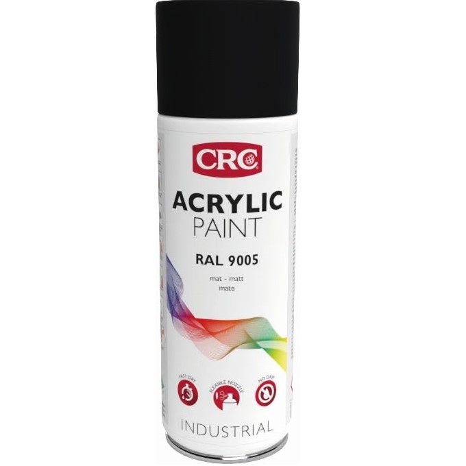 ACRYLIC PAINT 9005 NEGRO SATINADO 400 ML